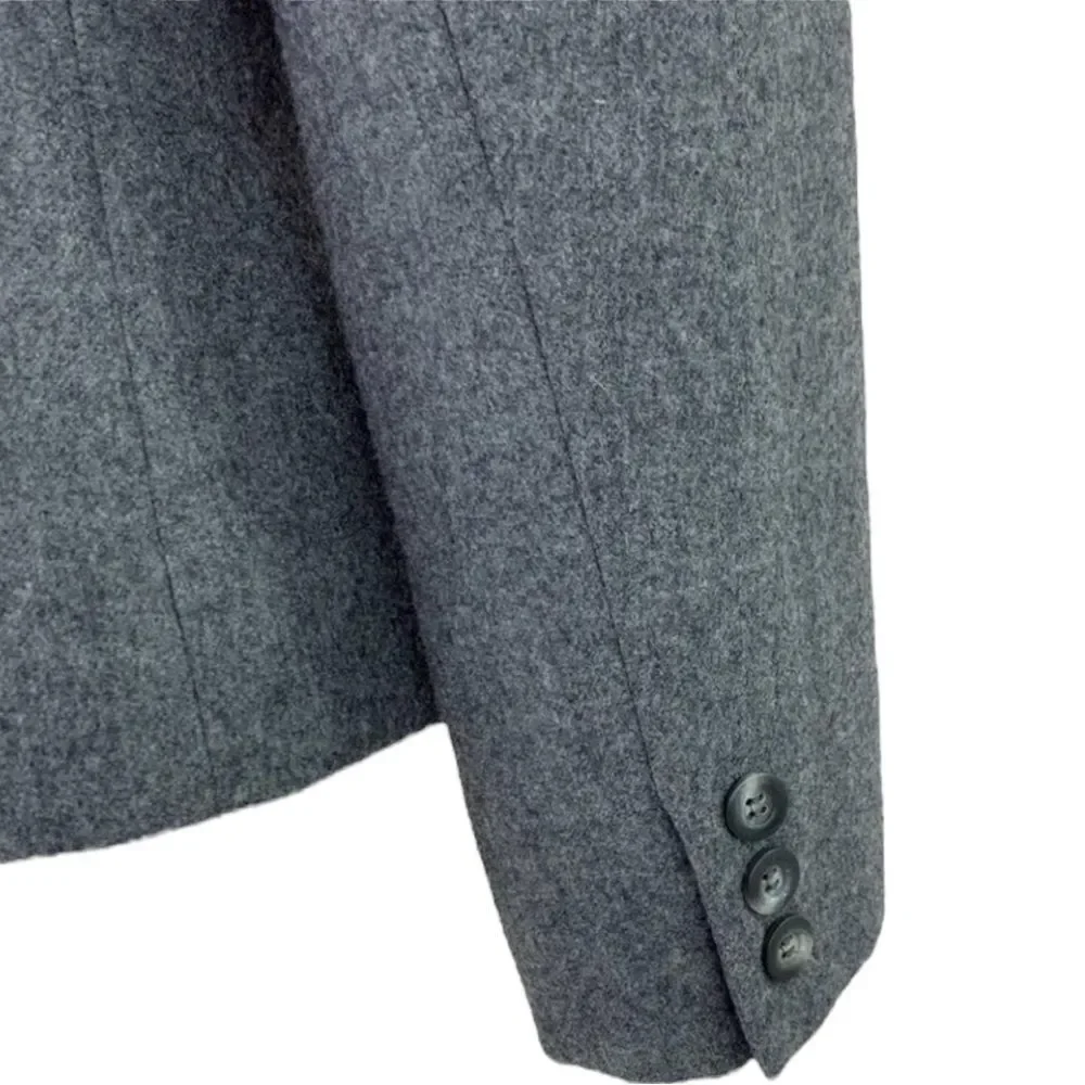PENDLETON Wool Blazer Vintage Tailored Fully Lined Gray Size 6